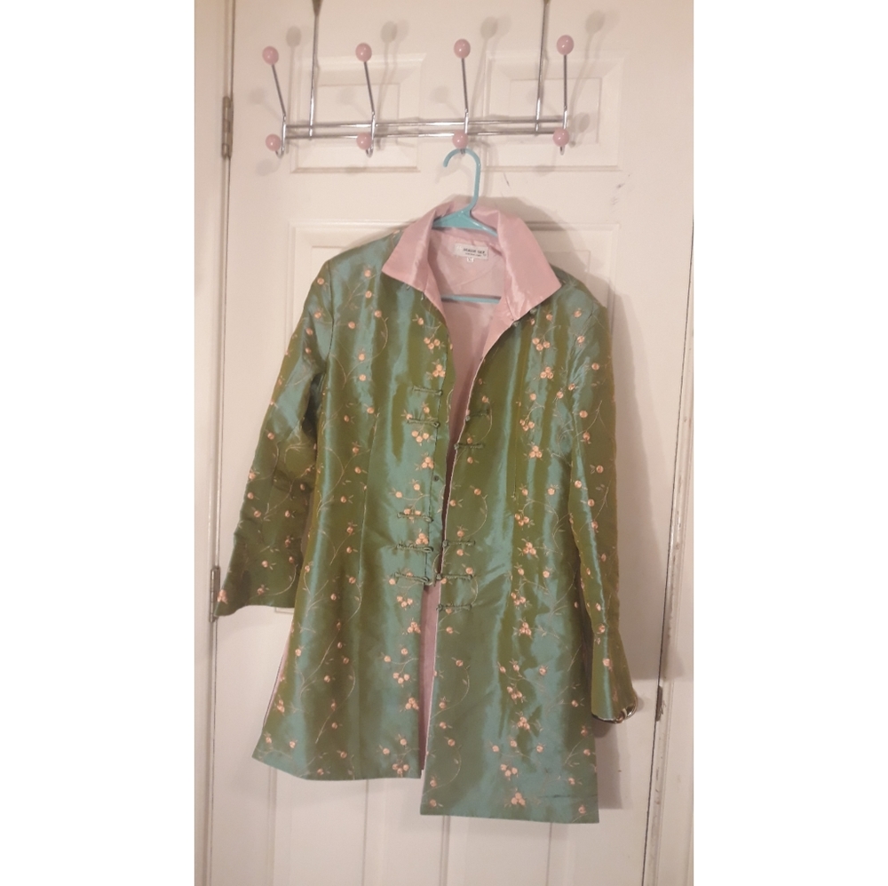 100% SILK Chinese embroidered jacket